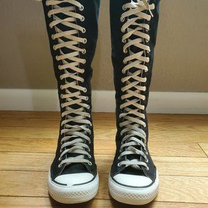 Converse All Star Chuck Taylor Tall Knee High Shoes Lace Up